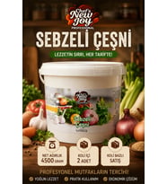 Sebzeli Çeşni 4500 G X 2 Adet - 1 Koli (Koli Bazlı Avantaj Paketi)