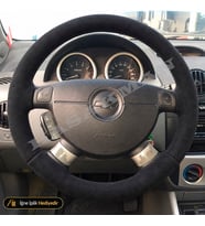 Chevrolet Aveo T250 Dikme Direksiyon Kılıfı Alcantara Süet Monza Black Sedan-SE-SX 2006-2011