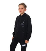 Erkek Çocuk Kapüşonlu Kanguru Cepli Can't Do It Yazılı Sweatshirt