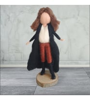 Keçe biblo bebek,dorlion keçe (Çok Renkli)