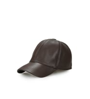 Unisex Hakiki Deri Şapka