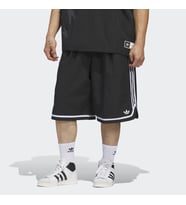 adidas JZ6968 LONG SHORT Erkek Şort (Siyah)