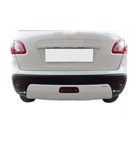 Nissan Qashqai Uyumlu J10 Arka Orta Tampon (Difüzör) (+2 Md. Uyumsuz) Fiber 2007-2013