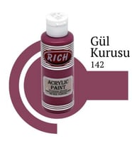 Rich Master Akrilik Boya 120 cc. 142 Gül Kurusu 