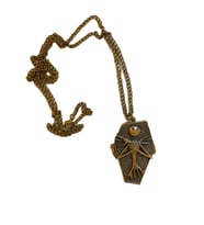 Schulzz The Nightmare Before Christmas Tabut Şeklinde Köstekli Zincirli Quartz Cep Saati