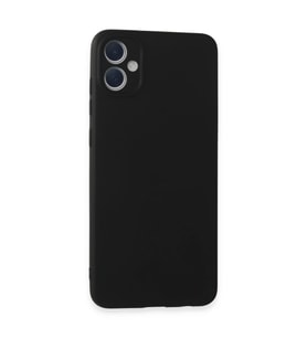 Samsung Galaxy A05 Kılıf First Silikon - Siyah