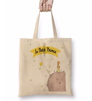 Küçük Prens Le Petit Prince Bez Çanta Uzun Saplı