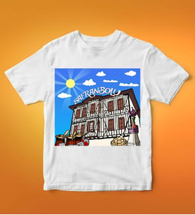 Safranbolu Tasarımlı Tişört (Beyaz)