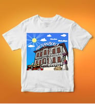 Safranbolu Tasarımlı Tişört (Beyaz)