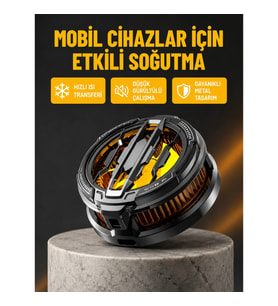 Mey İthalat® Telefon Soğutucu Yarı İletken Teknoloji ile Hızlı Serinleme ve Yüksek Performans