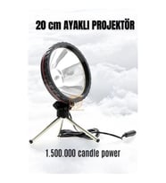 CEYLAN ADAM  3 Ayaklı El Projektörü 360 Derece Avcı Projektörü Tekne Projektör