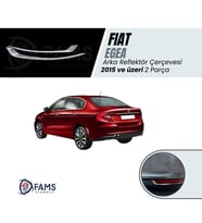 FIAT EGEA 2015> Arka Reflektör Çerçevesi 2 Prç. P.Çelik