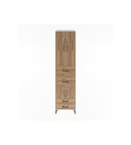Hyperion Dolap 4 Raflı 4 Çekmeceli 4 Kapaklı 60x44x243 Aytaşı-Çam