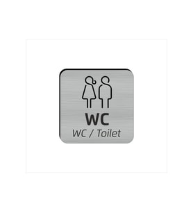 Modern Tasarım Pleksi Wc Yönlendirme Tabelası