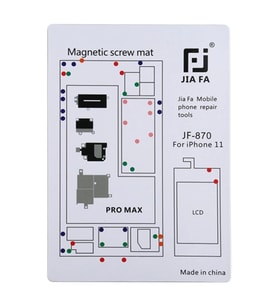 JIAFA JF-870 iPhone 11 Pro Max Mıknatıslı Çalışma Hasırı Vida Gostergeli-(57 - SSSSSS1128-7