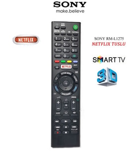 SONY Rmt-Tx100D NETFLIX 3D Smart LED TV Uyumlu Kumanda