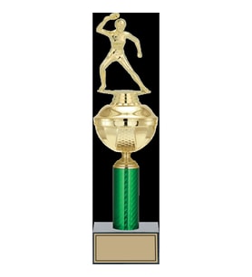 ODAK KUPA - Figürlü Kupalar - Masa Tenisi Kadın Figürlü Kupalar FG-049 B - 38 cm