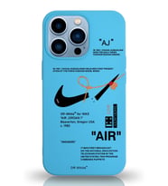 Apple iPhone 13 Pro Uyumlu Lansman Kılıf Sneakers Tasarımlı Altı Kapalı İçi Kadife Kaplı  Kapak (Şeffaf)