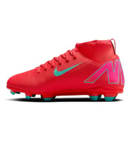 Nike Mercurial Jr Superfly 10 Club Fg/Mg Çocuk Kırmızı Futbol Krampon FQ8318-800