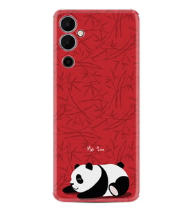 Pova Neo 2 Plus Kılıf Resimli Desenli Silikon Platinium Series Sleeping Panda 1810