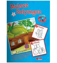 MASAL BOYAMA ETKİNLİK MUTSUZ SALYANGOZ 5 - ÇİLEK YAYINLARI