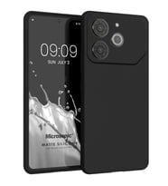 Microsonic Matte Silicone TECNO Pova 6 Pro Kılıf Siyah