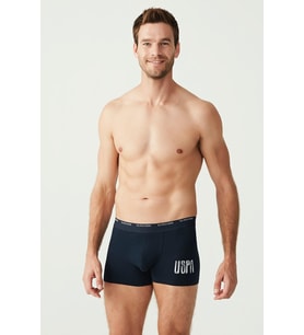 U.S POLO 80338 ERKEK 3 LÜ PAKET BOXER COTTON (Lacivert)