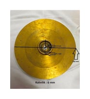 Santrifüj 1.5&2 Hp Salyangoz Pompa Bronz Su Fanı-Su Pervanesi- Çap 180 mm