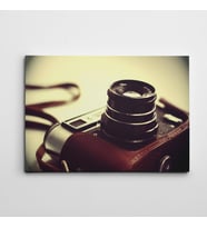 Fotoğraf Makinası Retro Kanvas Tablo