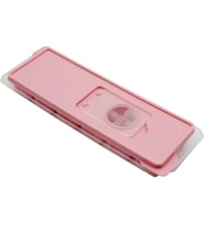 Silikon Tabanlı Buz Kalıbı, 12 Bölmeli, Yapışmaz Özellikli, Pratik ve Esnek, Premium (1, Pembe)