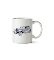 Carro Vintage Porselen Kupa Bardak