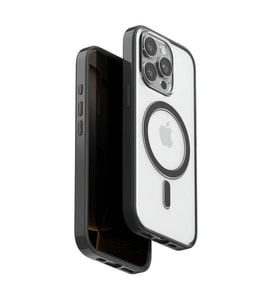 Northcity Venco Joly MagSafe Kılıf iPhone 15 Pro Max ile Uyumlu - Siyah Şeffaf Koruma
