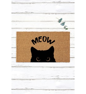 Meow Kedili Paspas Koko Paspas Dış Kapı Paspası Koko Paspas (Standart)