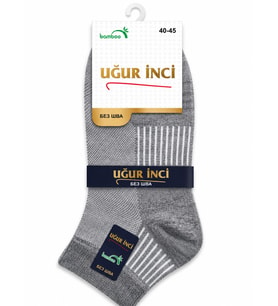 Uğur İnci Bambu Çorap Unisex Nefes Alabilen Terletmez Antibakteriyel Yumuşak Günlük Çorap 3 lü paket