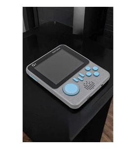 Mey İthalat® Mini Atari El Atarisi 3.5 inç Ekran Çift Konsol 666 Adet Retro Oyun Gameboy El Atarisi