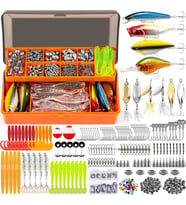 Valkyrie Profesyonel Balık Avı Seti – 354 Parça Yem, Kanca, Kurşun, Sahte Yem Kutulu Full Set
