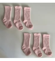 6'lı Pembe Kız Çorap