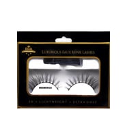 EDA LUXURY BEAUTY Ultra Natürel Vegan Mink 3d Takma Kirpik Lüks Doğal Günlük Uzun Seyrek Cat Eye Faux Mink Seti E14