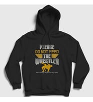 Presmono Unisex Siyah Don't Feed Ufc Mma Hediye Güreşçi Güreş Kapüşonlu Sweatshirt 496741tt