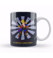 Guybrush Threepwood Retro Japanese Kupa Bardak Porselen