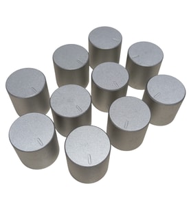 10 Adet Plastik Ses Kontrol Gri Pot Başlığı 20x22mm 6mm D Tip Mile Uygun