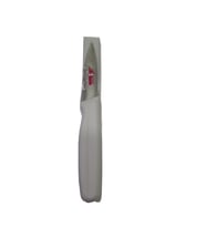 Sivri Ağız Basic Sebze Meyve Soyma Bıçağı 8cm metal bıçak, 18cm komple ölçü , 1 adet Beyaz