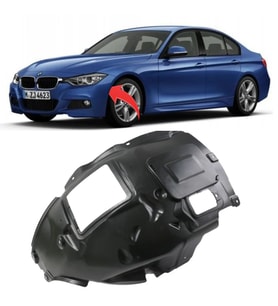 Bmw 3 Serisi F30 Sol Ön Çamurluk Davlumbazı 2012-2019 51717260725
