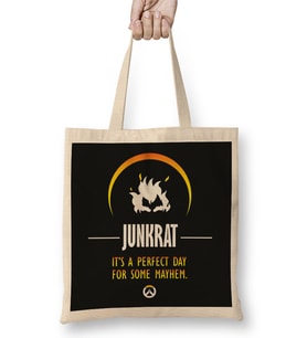 Junkrat Perfect Day For Mayhem Overwatch Bez Çanta Uzun Saplı