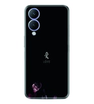 Vivo Y17S Kılıf Silikon Desen Özel Seri Love 1629