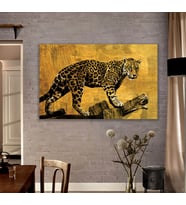 Leopar Kanvas Tablo
