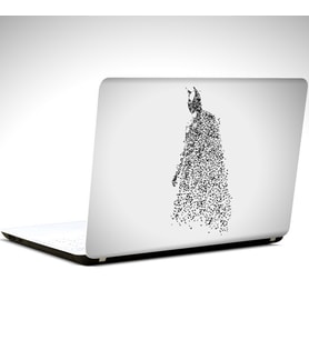 Batman ve Yarasalar Laptop Sticker 10 İnch (25X19CM)