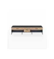 Arges TV Ünitesi 3 Çekmeceli  220x30x51 Antrasit-Antrasit/Çam
