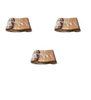 Plastik Şeffaf Altın Sarı Gold Sup Kaşık - Tatlı Dondurma Kaşığı - 12.5 Cm. - 50 Adetlik 3 Paket