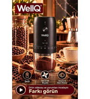 ve İncelik Ayarlı Kahve Öğütücü Değirmen